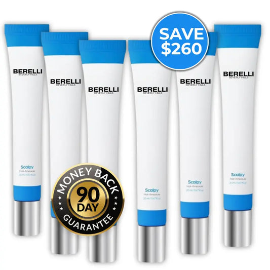 6x Berelli™ Scalp Serum Ampoule 6 Month Supply