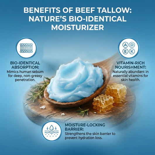 GHK-CU Whipped Tallow Honey Balm with Methylene Blue